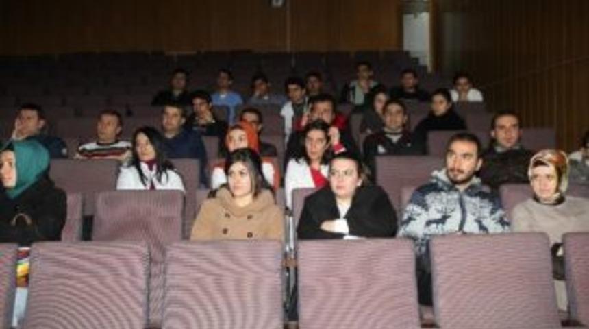 Dü Personeline İş Kazaları Semineri Verildi