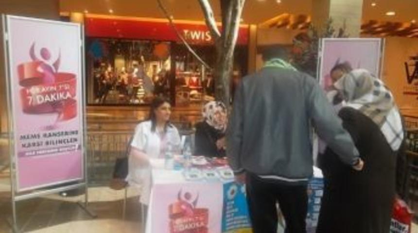 Piazza Avm De Açılan Stantta Taranabilir Kanser Anlatıldı
