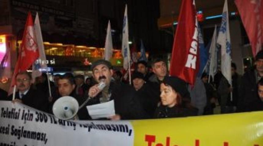 Kesk Şubeler Platformu Eylem Yaptı