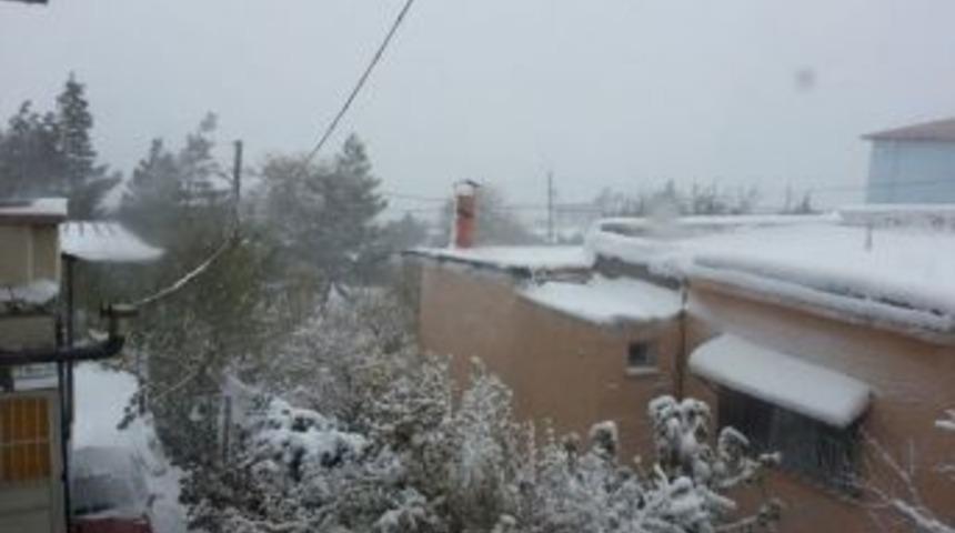 Belen'in K&ouml;ylerinde Okullara Kar Tatili