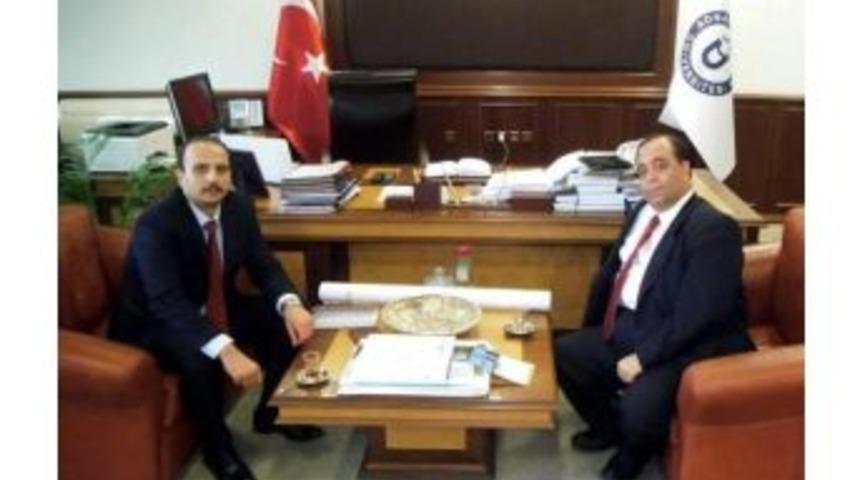 Ak Parti Efeler Aday Adayı Turgut&rsquo;tan Rekt&ouml;r Birincioğlu&rsquo;na Ziyaret