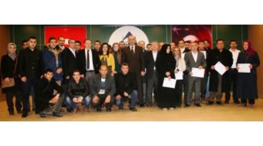 Girişimci Adayları Belgelerini Aldı