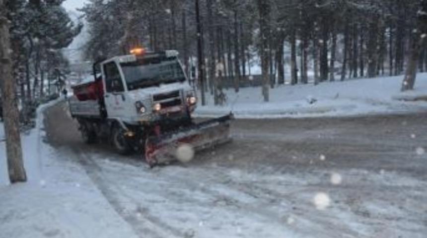 Bilecik Belediyesi'nin Karla M&uuml;cadele &Ccedil;alışmaları