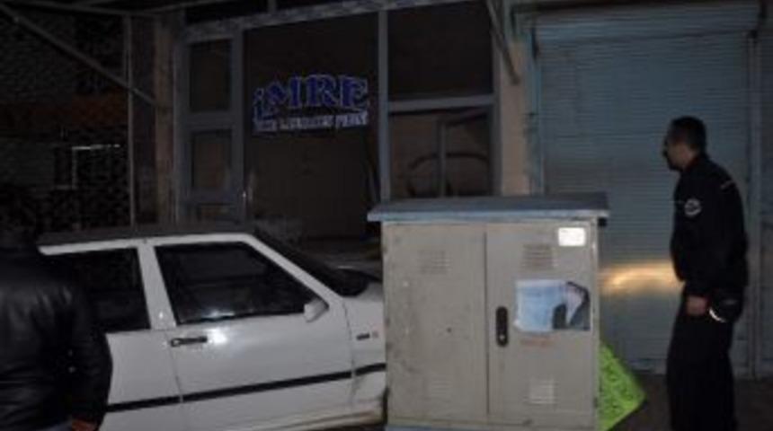 Otomobil Fırına Girdi