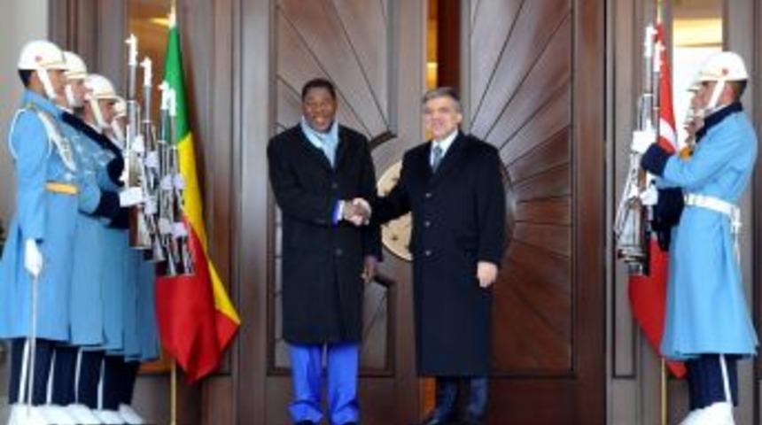 Çankaya Köşkü, Benin Cumhurbaşkanı Yayi’yi Ağırladı