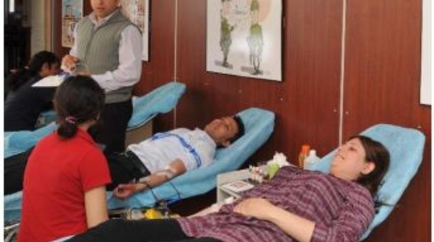 Aydın Halk Sağlığı Müdürlüğünden Kızılay'a Destek