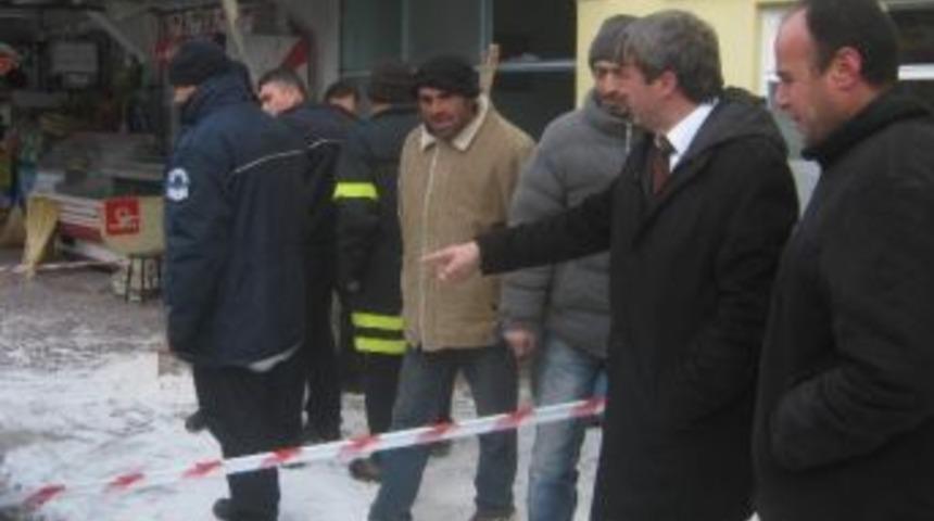 Çay Ocağında Korkutan Patlama