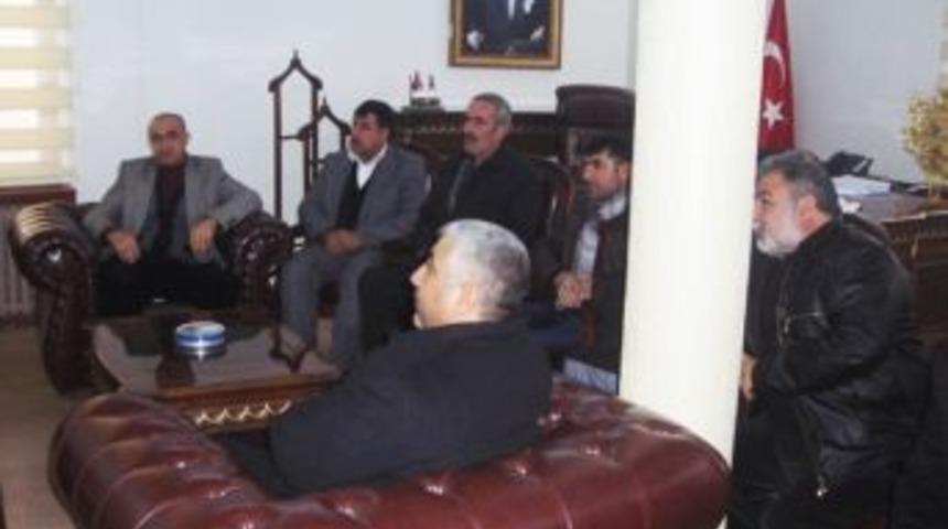 Muhtarlar Kaymakamı Ziyaret Etti