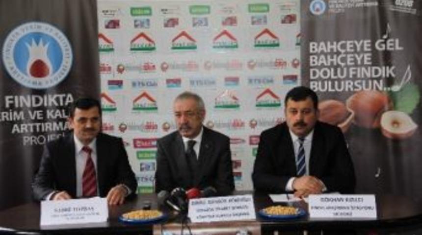 Fındıkta Verim Ve Kalitenin Arttırılması Projesi Tanıtıldı