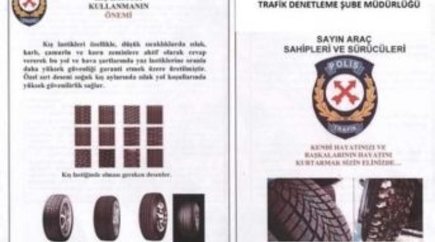 Eskişehir Emniyetinden Kış Lastiği Uyarısı