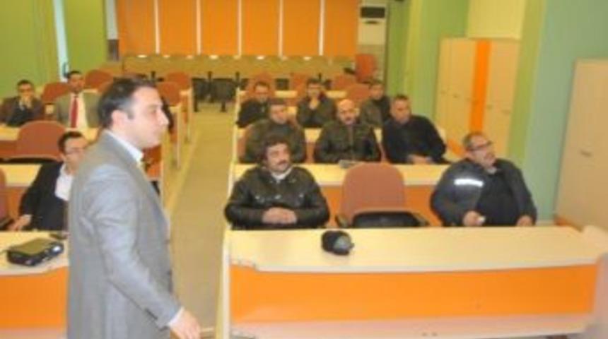 Belediye Personeline İş Sağlığı Semineri