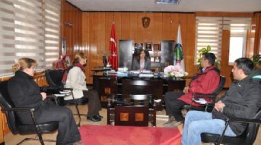 Engelliler Derneği'nden Başkan Şahin’e Ziyaret