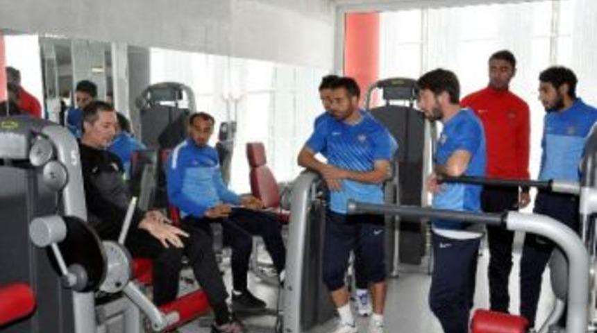 Gaziantepspor, Kayseri Erciyesspor Ma&ccedil;ı Hazırlıklarını S&uuml;rd&uuml;r&uuml;yor