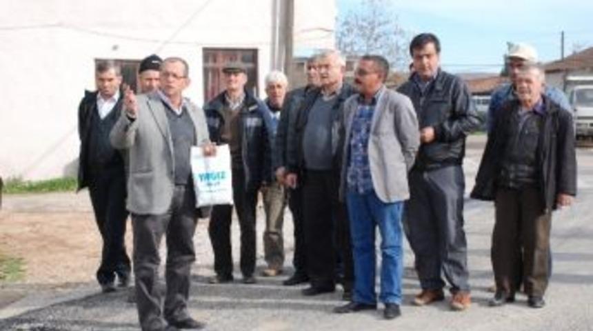 K&ouml;yl&uuml;lerden Kamyon Eylemi