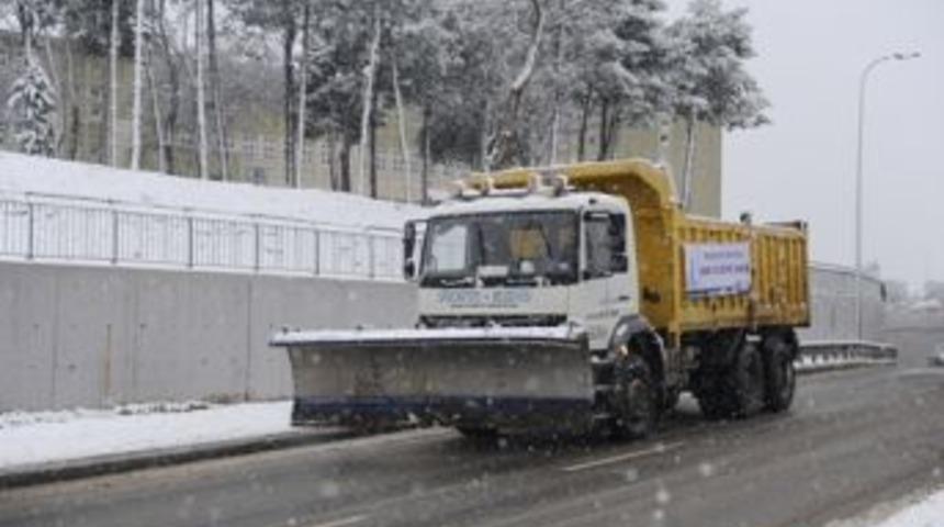 Sancaktepe, 45 personel ve 22 aracıyla kışa hazır