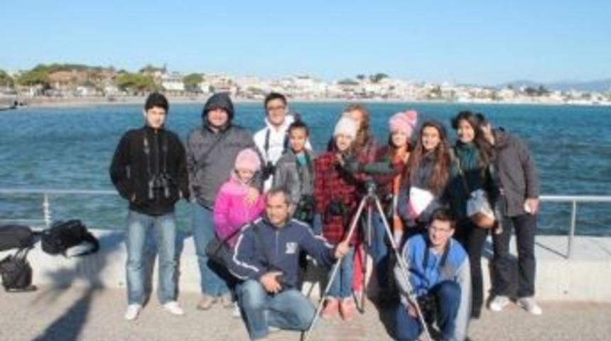 Liseliler Altınkum'da Kuş G&ouml;zlemledi