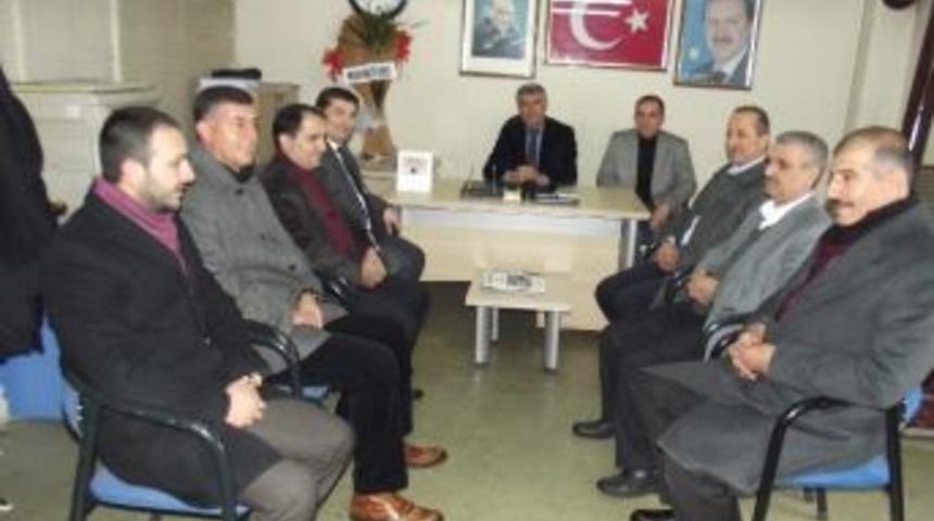 M&uuml;siad Malatya Şube Y&ouml;neticileri, Ak Parti Battalgazi İl&ccedil;e Başkanlığı&rsquo;nı Ziyaret Etti