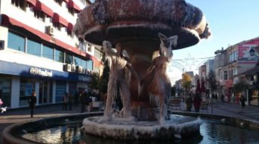 Trakya&rsquo;da Dondurucu Soğuk Etkili Oluyor