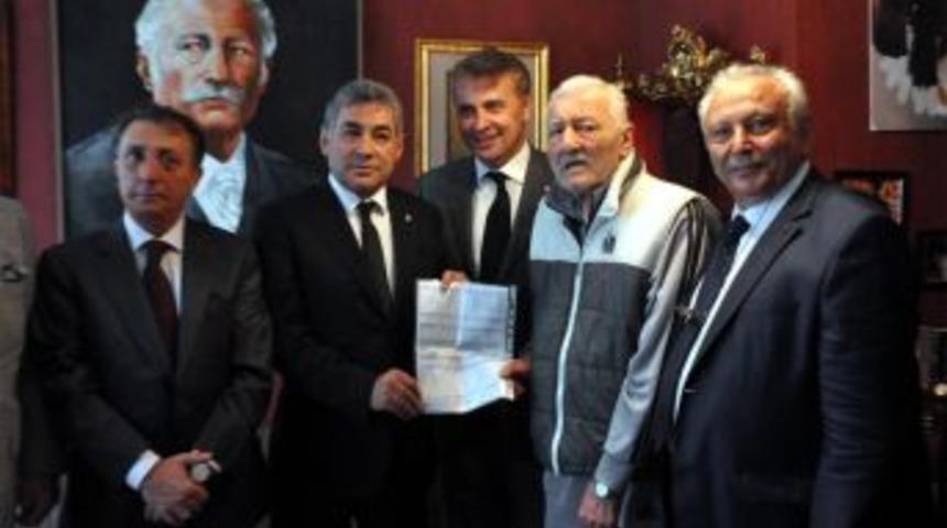 Beşiktaş'ta Fikret Orman'dan Seba'ya Ziyaret