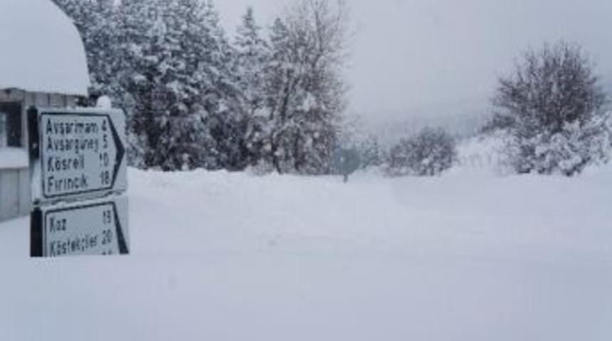 Kastamonu&rsquo;da Karla M&uuml;cadele S&uuml;r&uuml;yor