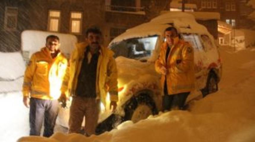 Hakkari&rsquo;de Hasta Kurtarma Operasyonu