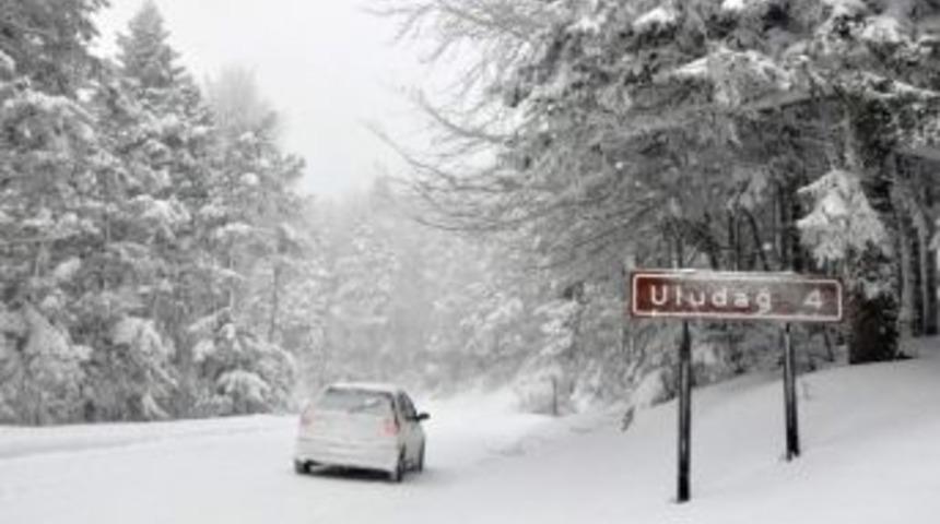 Uludağ'da Kar Kalınlığı 75 Santimetre