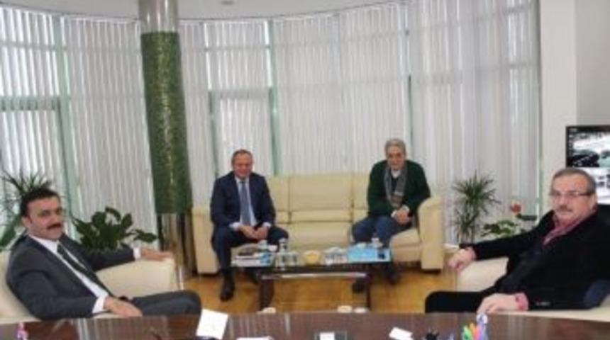 Başkan Bayram, Başkan Adayı Keleş Dtso&rsquo;yı Ziyaret Etti