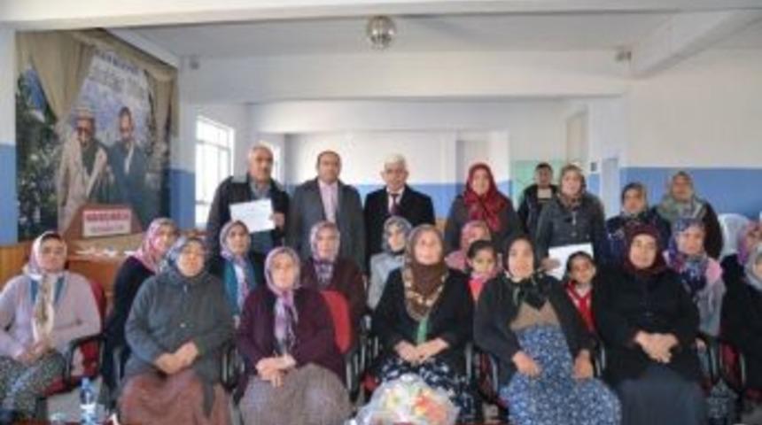 Bademdereli Mantarcılar Sertifikalarını Aldı‏