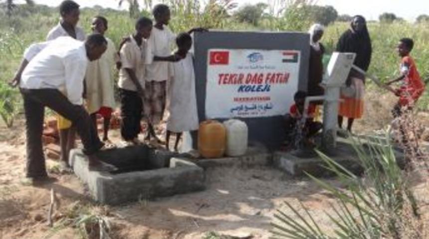 Tekirdağ&rsquo;dan Sudan&rsquo;a Hayat Verdiler