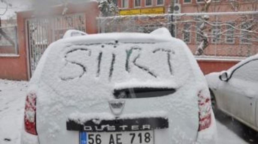 Siirt&rsquo;te Kar Esareti