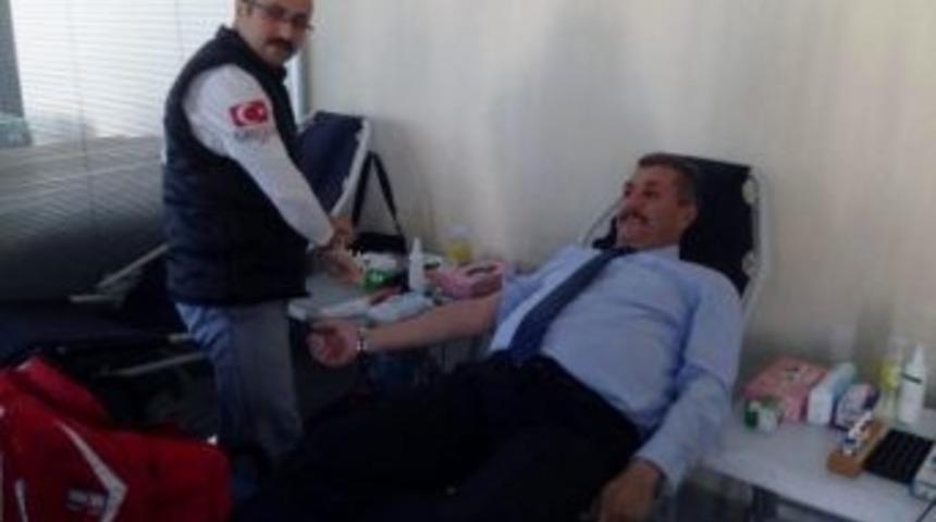 Konya Smmm Odasında Kan Bağışı Kampanyası