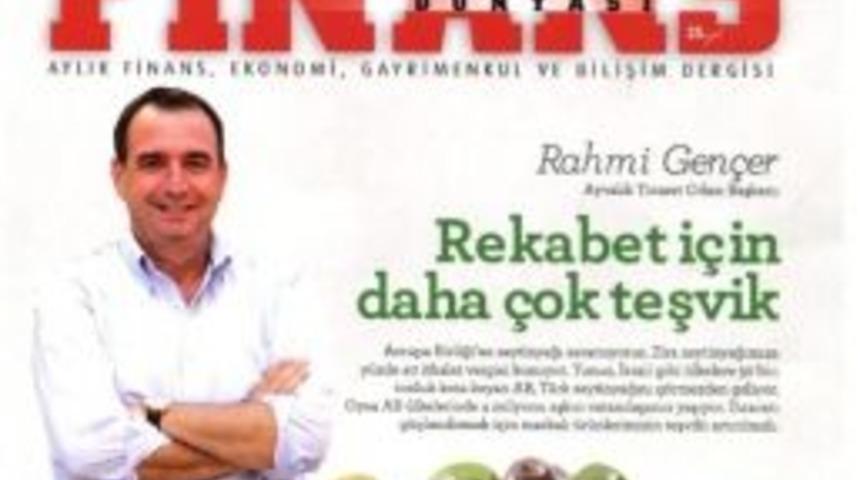 Rahmi Gen&ccedil;er, Finans D&uuml;nyasında Kapak Oldu