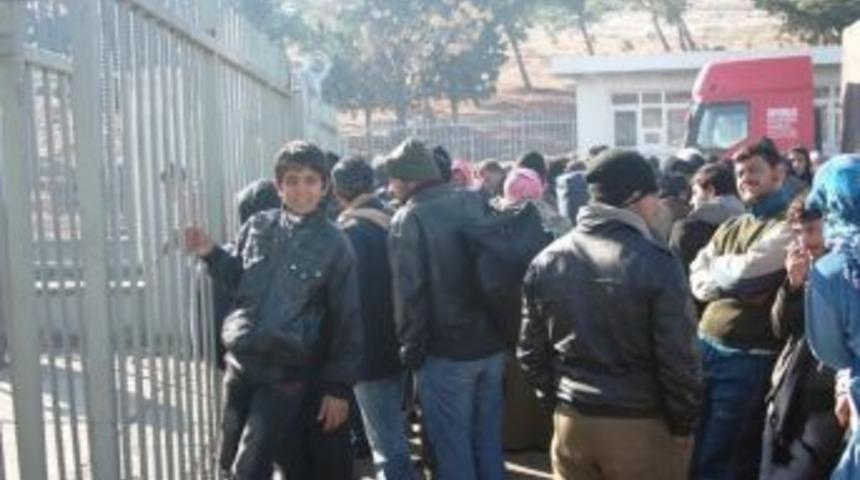 Cilveg&ouml;z&uuml;'nde 10 Kilometrelik Tır Kuyruğu