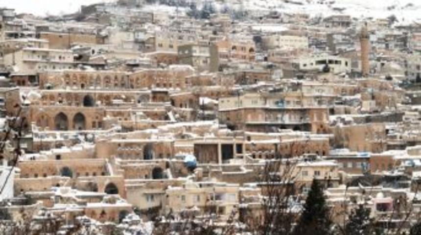 Tarihi Şehirden Kar Manzaraları