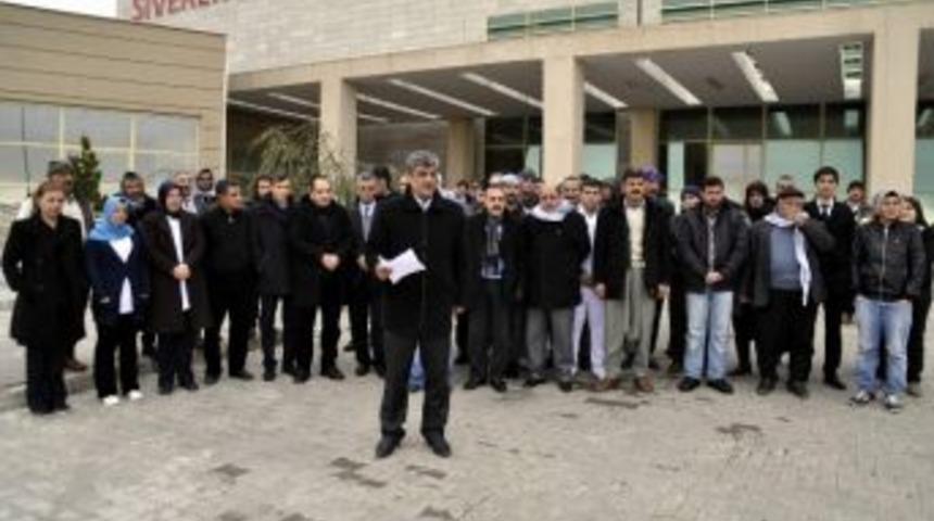 Siverek Sağlık-sen Elektrik Kesintileri Ve Isınma Sistemini Protesto Etti