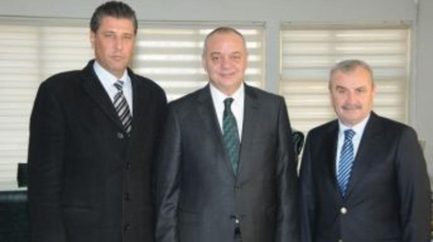 Saruhanlı Adayı Yaralı&rsquo;dan Başkan Erg&uuml;n&rsquo;e Ziyaret