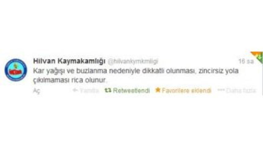 Hilvan Kaymakamlığı Sosyal Medyadan Uyardı