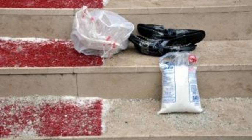 &Uuml;niversiteli &Ouml;ğrencilerden &lsquo;tuzlu&rsquo; Eylem