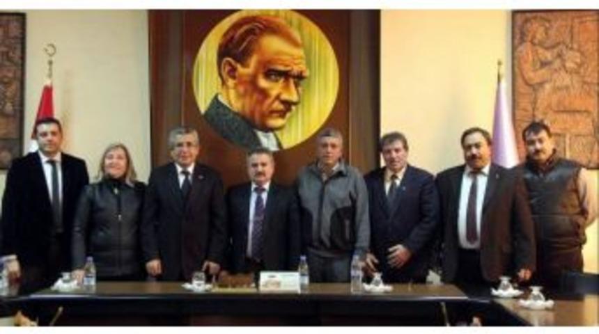 Ahmet G&uuml;m&uuml;ş'ten Esnaf Odalarına Ziyaret