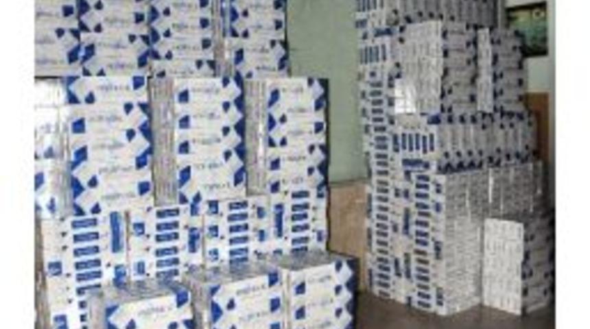 Suşehri&rsquo;nde 11 Bin 500 Paket Ka&ccedil;ak Sigara Ele Ge&ccedil;irildi