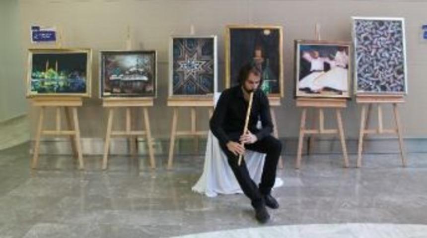 Ney Dinletisi Eşliğinde Resim Sergisi