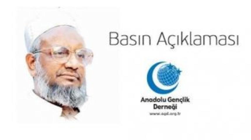 Aydın Agd&rsquo;den Abd&uuml;lkadir Molla&rsquo;nın İdam Edilmesine Tepki