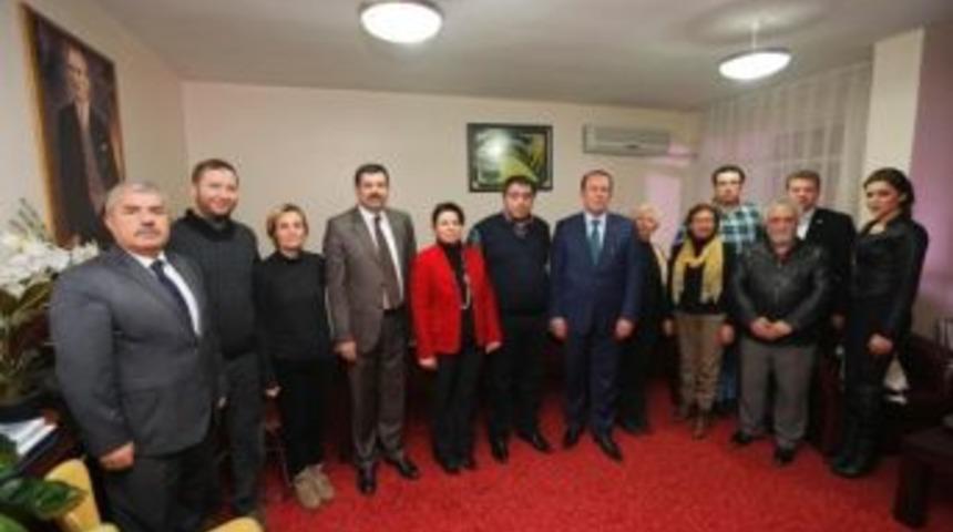 Başkan Adayı Karacan&rsquo;ın Meslek &Ouml;rg&uuml;tleri Ziyareti S&uuml;r&uuml;yor