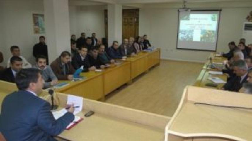 Kayısı Entegre Projesi Toplantısı Yapıldı