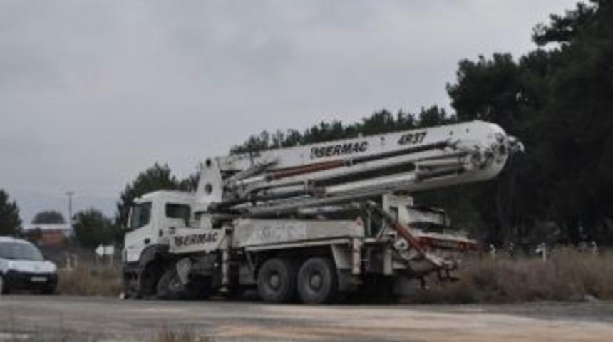 Ayvacık&rsquo;ta Trafik Kazası 1 Yaralı