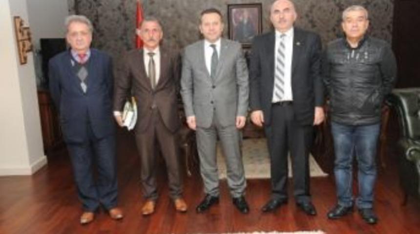 Vali Aksoy&rsquo;a Ziyaretler