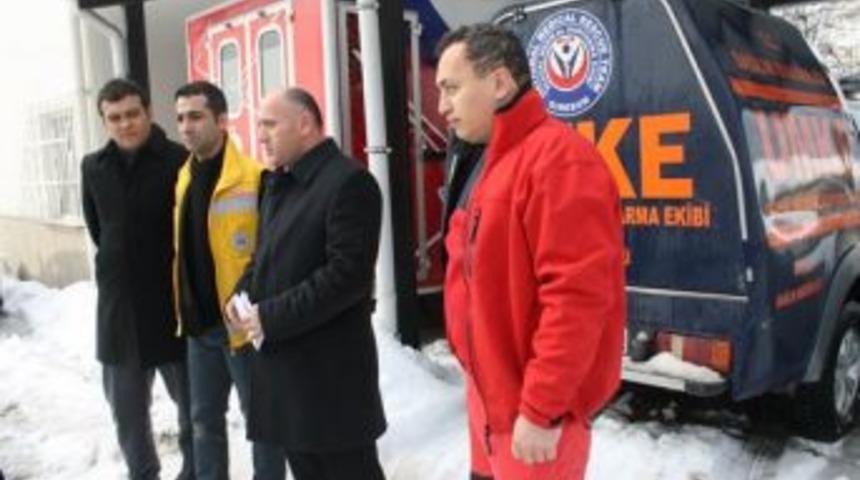 UMKE, Karda Mahsur Kalan 101 Hastaya Ulaştı