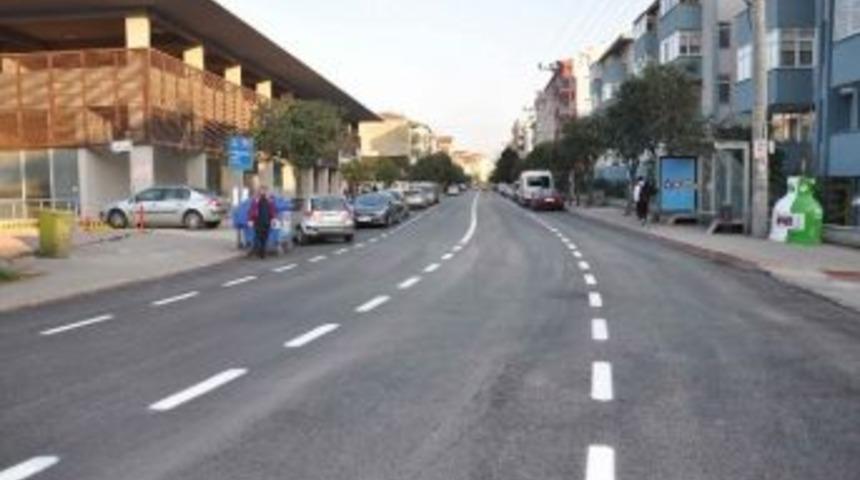 K&ouml;rfez'de Bir Cadde Daha Yenilendi