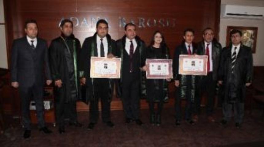 Adana Barosu'nda Ruhsat T&ouml;reni