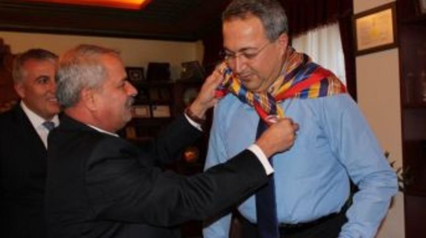 Şehit Aileleri Dernek Başkanlarından &Uuml;nver&rsquo;e Ziyaret